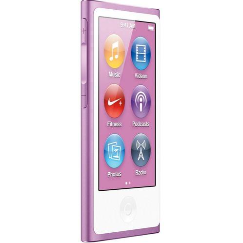 Apple iPod Nano Multitouch 7e Generatie - 16 GB - Paars, Audio, Tv en Foto, Koptelefoons, Zo goed als nieuw, Verzenden