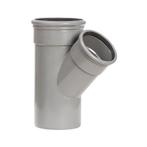 Pipelife manchet T-st.2xM/S 45gr125x110, Doe-het-zelf en Verbouw, Buizen en Afvoer, Ophalen of Verzenden, Nieuw