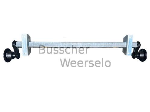 As 300kg - Aanhanger Assen - Ongeremd - Padmaat 600-1200, Auto diversen, Aanhangwagen-onderdelen, Nieuw, Ophalen of Verzenden