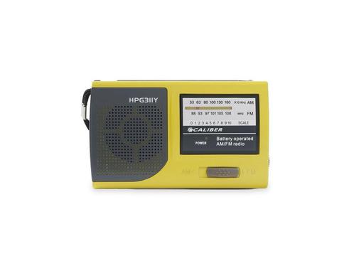 Caliber Noodradio - Radio op Batterijen - Kleine Draagbare, Huis en Inrichting, Woonaccessoires | Overige, Zo goed als nieuw, Verzenden