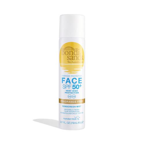 2x Bondi Sands Zonnebrand Mist Face SPF 50+ F/F 79 ml, Diversen, Verpleegmiddelen, Nieuw, Verzenden