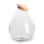 Terrarium fles met kurk - Drop XXL - Ø 34 cm  43 cm, Verzenden