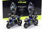 Minichamps -1:12 Rossi -Hamilton Valencia 2019 Yamaha YZR-M1, Hobby en Vrije tijd, Modelauto's | 1:5 tot 1:12, Verzenden, Nieuw
