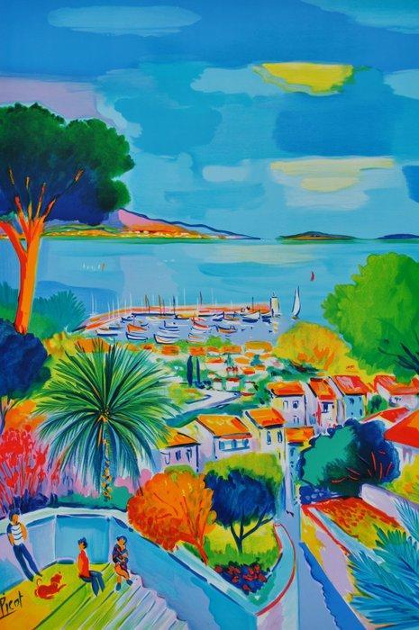 Jean-Claude Picot (1933-2020) - Villa à St Tropez, Antiek en Kunst, Antiek | Overige Antiek