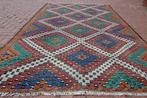Kelim - 382 cm - 197 cm - Turks Nomadisch Kilim Tapijt, Huis en Inrichting, Nieuw
