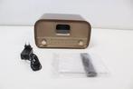 Soundmaster NMCDAB990GOLD - Stereo DAB+/FM-radio, CD-speler,, Verzenden, Zo goed als nieuw