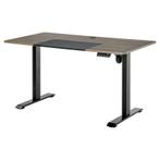 HUUBXL Laptoptafel 140cm X 70cm X 116cm Naturel + Zwart, Verzenden, Nieuw