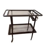 ICO PARISI - Cesare Lacca - Serveerwagen - Hout, Glas,, Huis en Inrichting, Nieuw