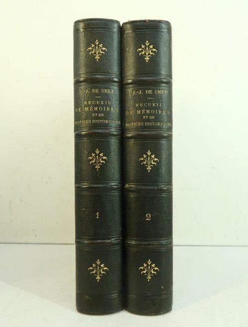 Joseph Jean de Smet - Recueil de mémoires et de notices, Antiek en Kunst, Antiek | Boeken en Bijbels