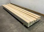 Veiling - 25x Vuren blokhutprofiel mes- en groef 420x14,5x4,, Doe-het-zelf en Verbouw, Hout en Planken, Nieuw
