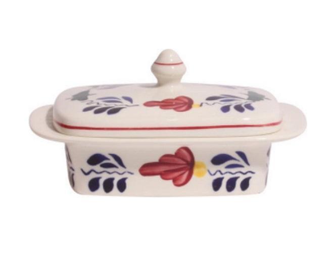 Boerenbont Botervloot met deksel (Boerenbont servies), Huis en Inrichting, Keuken | Servies, Nieuw, Verzenden