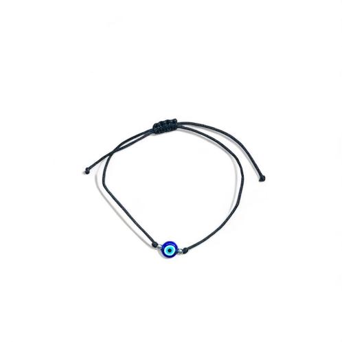 Nazar Night Boze Oog armband - Zwart, Sieraden, Tassen en Uiterlijk, Armbanden, Zwart, Nieuw, Overige materialen, Verzenden