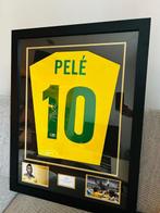 1966 - Pele ondertekende Brazil shirt / luxe lijst / Beckett, Nieuw