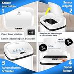 KESSER® Sensor Prullenbak - Afvalbak - Vuilnisbak - 40L - Wi, Verzenden, Nieuw