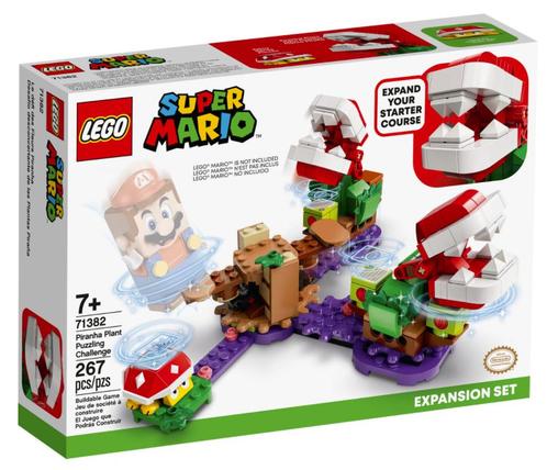Lego Super Mario 71382 Uitbreidingsset: Piranha, Kinderen en Baby's, Speelgoed | Duplo en Lego, Nieuw, Ophalen of Verzenden