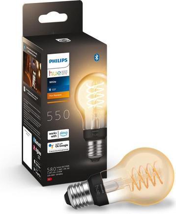 Philips Hue filament standaardlamp A60 zachtwit licht - beschikbaar voor biedingen