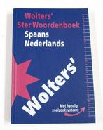 Wolters ster woordenboek Spaans Nederlands 9789066486683, Zo goed als nieuw