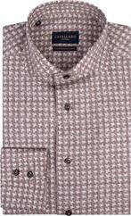 Cavallaro Cecilio Overhemd Taupe maat 40 Heren, Verzenden, Nieuw, Overige kleuren, Cavallaro Napoli