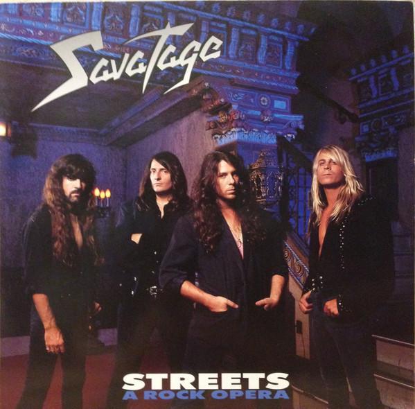 LP gebruikt - Savatage - Streets (A Rock Opera) (Europe,..., Cd's en Dvd's, Vinyl | Hardrock en Metal, Zo goed als nieuw, Verzenden