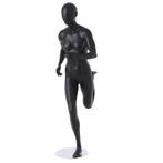 Sport Faceless etalagepop dame mat zwart ZJFS01-BLACK