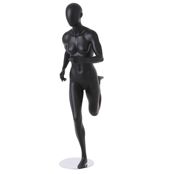 Sport Faceless etalagepop dame mat zwart ZJFS01-BLACK, Zakelijke goederen, Kantoor en Winkelinrichting | Winkel en Inventaris