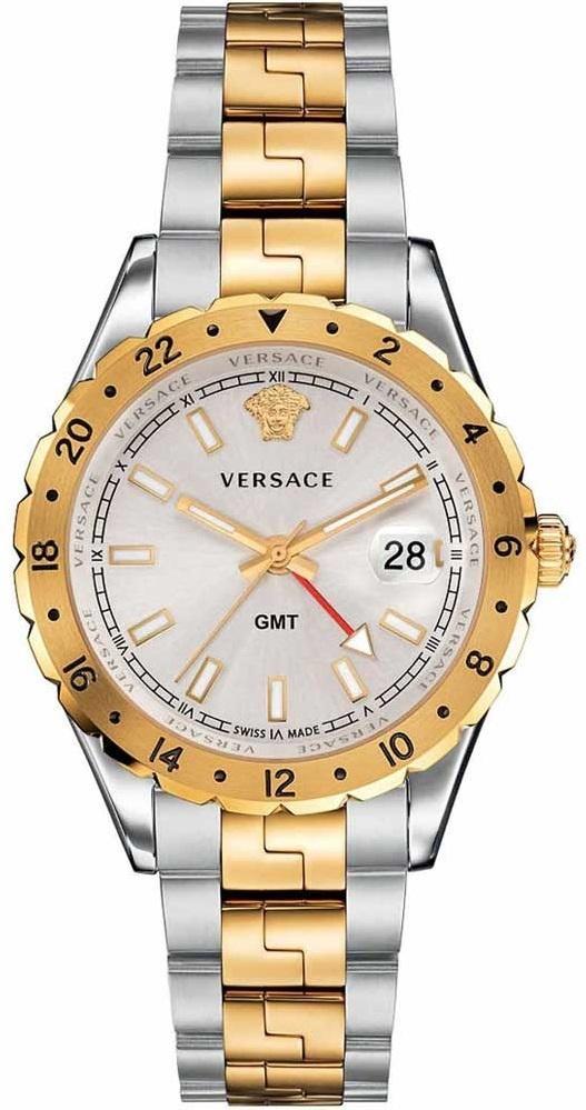 Versace V11030015 Hellenyium GMT heren horloge, Sieraden, Tassen en Uiterlijk, Horloges | Heren, Polshorloge, Nieuw, Overige merken
