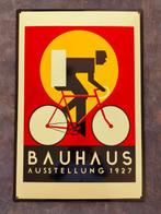 Bauhaus - enamel sign BAUHAUS Cyclist Emailschild Emaille