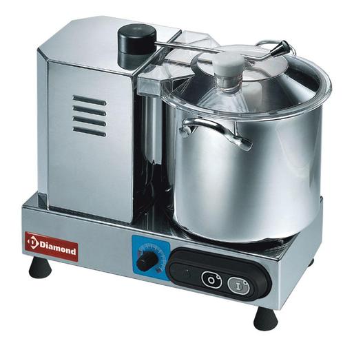 Cutter RVS 6L | Snelheidsregelaar | 230w | 320x380x320mm, Zakelijke goederen, Horeca | Keukenapparatuur, Nieuw in verpakking, Ophalen of Verzenden