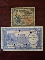 Belgisch-Congo, Congo Democratic Republic. - 2 banknotes -