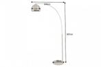 Elegante booglamp LOUNGE DEAL 205cm gouden vloerlamp - 40771, Huis en Inrichting, Lampen | Vloerlampen, Ophalen of Verzenden, Nieuw