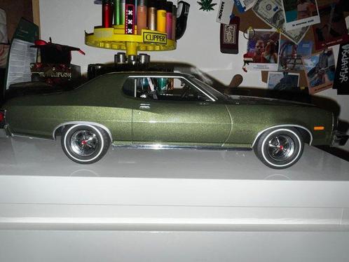 Greenlight 1:18 - Modelauto - Ford Gran Torino 1976, Hobby en Vrije tijd, Modelauto's | 1:5 tot 1:12