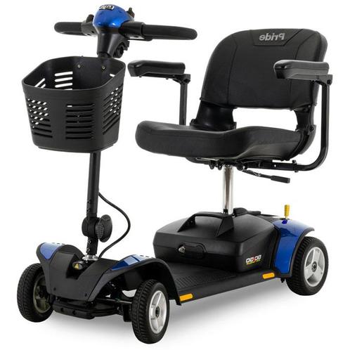 Pride GO-GO® Elite Traveller 4-wiel - 12Ah, Diversen, Brommobielen en Scootmobielen, Ophalen of Verzenden