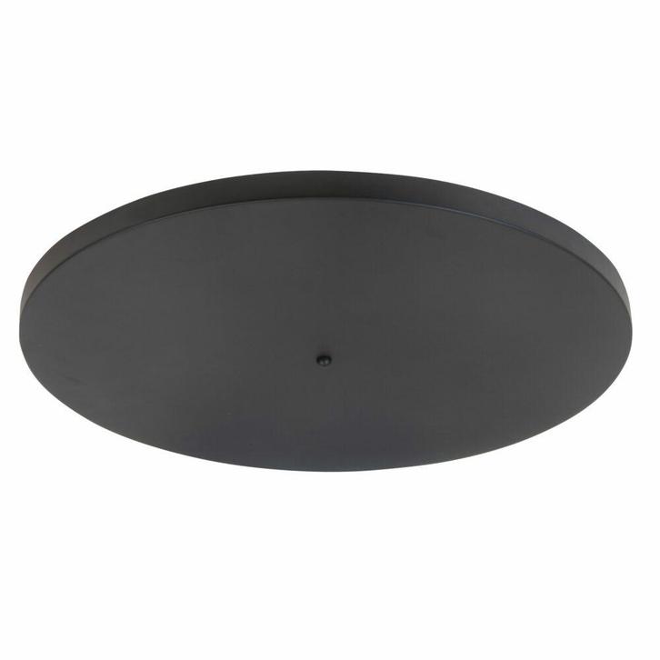 Highlight - Ronde plafondplaat Ø80CM | Zwart, Huis en Inrichting, Lampen | Hanglampen, Nieuw, Ophalen of Verzenden