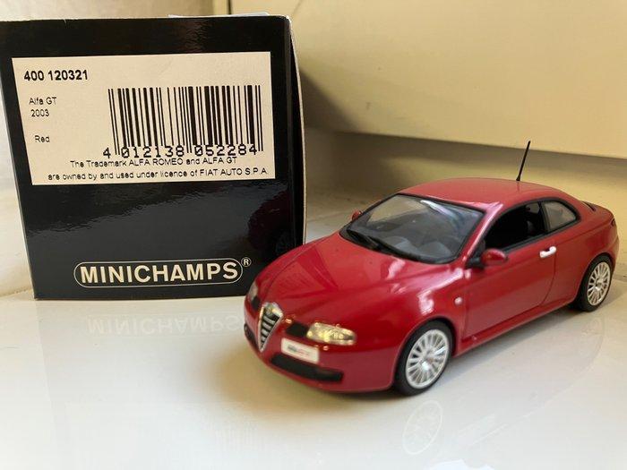 Minichamps 1:43 - Modelauto (4) - Alfa Romeo GT; Alfa Romeo, Hobby en Vrije tijd, Modelauto's | 1:5 tot 1:12