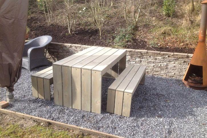 Rockwood® Tuinset Toulouse, Tuin en Terras, Tuinsets en Loungesets, Nieuw, Hout, Ophalen of Verzenden