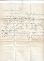 Nederland 1852/1852 - Willem III op brief, gestempeld en, Gestempeld