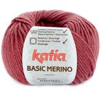 Katia Basic Merino - 75 framboosrood - Wol/Acryl Garen, Hobby en Vrije tijd, Breien en Haken, Ophalen of Verzenden, Nieuw