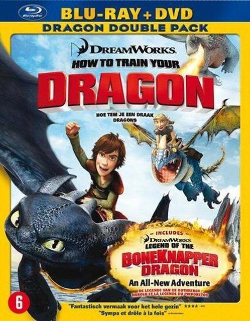 How to train your dragon plus dvd versie (blu-ray, Cd's en Dvd's, Blu-ray, Zo goed als nieuw, Ophalen of Verzenden