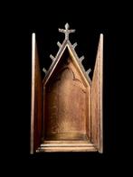Altaar - Hout - 1850-1900 - Chapelle néo-gothique - 53 cm, Antiek en Kunst