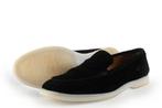 Manfield Loafers in maat 38 Zwart | 10% korting, Verzenden, Zwart, Overige typen, Zo goed als nieuw