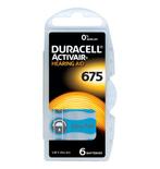 Duracell Hoorapparaat batterij DA675 blauw (6 stuks), Nieuw, Ophalen of Verzenden