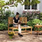 Set van 2 Tuinbanken met Picknickfunctie 110 cm, Verzenden, Nieuw