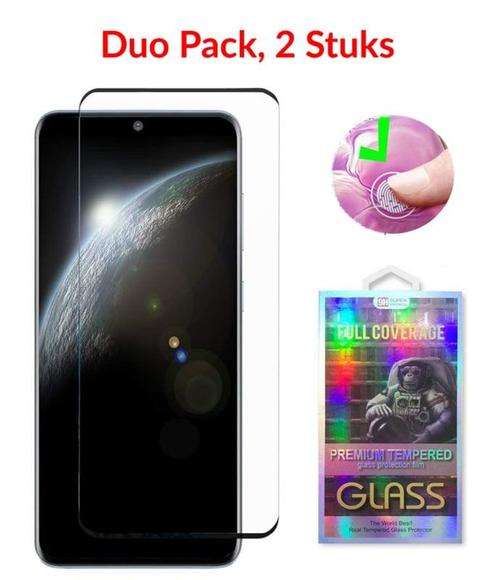 2 STUKS Galaxy S21 Ultra Case Friendly 3D Tempered Glass Scr, Telecommunicatie, Mobiele telefoons | Hoesjes en Frontjes | Samsung