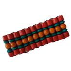 Fako Bijoux® - Armband - Hout - Breed - Rood/Oranje, Sieraden, Tassen en Uiterlijk, Armbanden, Verzenden, Nieuw