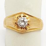 Ring - 18 karaat Geel goud - 0.50ct. tw. Diamant, Nieuw
