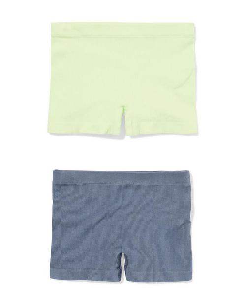 HEMA Kinderboxers naadloos rib - 2 stuks lime, Kinderen en Baby's, Kinderkleding | Overige, Nieuw, Verzenden