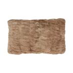 half kussen rib bruine beer licht roze 30x50cm, Huis en Inrichting, Verzenden, Nieuw