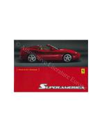 2005 FERRARI 575 SUPERAMERICA INSTRUCTIEBOEKJE PORTUGEES, Auto diversen, Handleidingen en Instructieboekjes