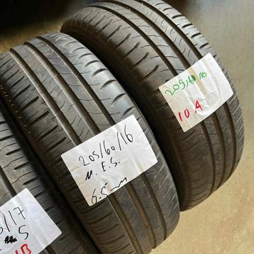 2 x Michelin Energy Saver 205-60-16 Zomerbanden 6,5mm beschikbaar voor biedingen