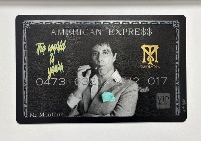 N.Nathan - Amex Tony Montana, Antiek en Kunst, Kunst | Schilderijen | Modern